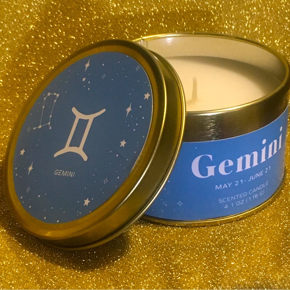 Gemini Candle -Zodiac Scents - Cosmic Vibes